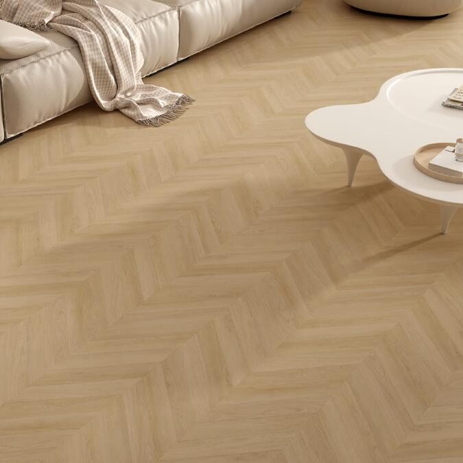Chevron Click SPC Flooring (6)