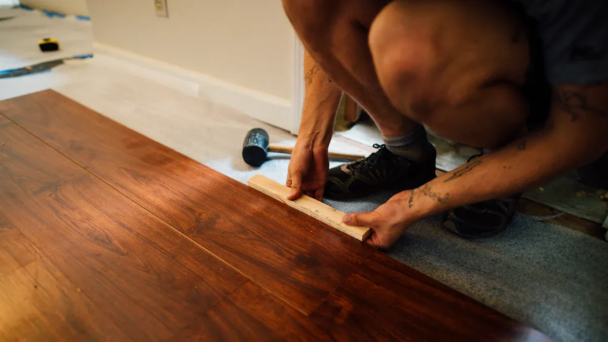 How to Fix Loose Lay Vinyl Flooring That Lifts
