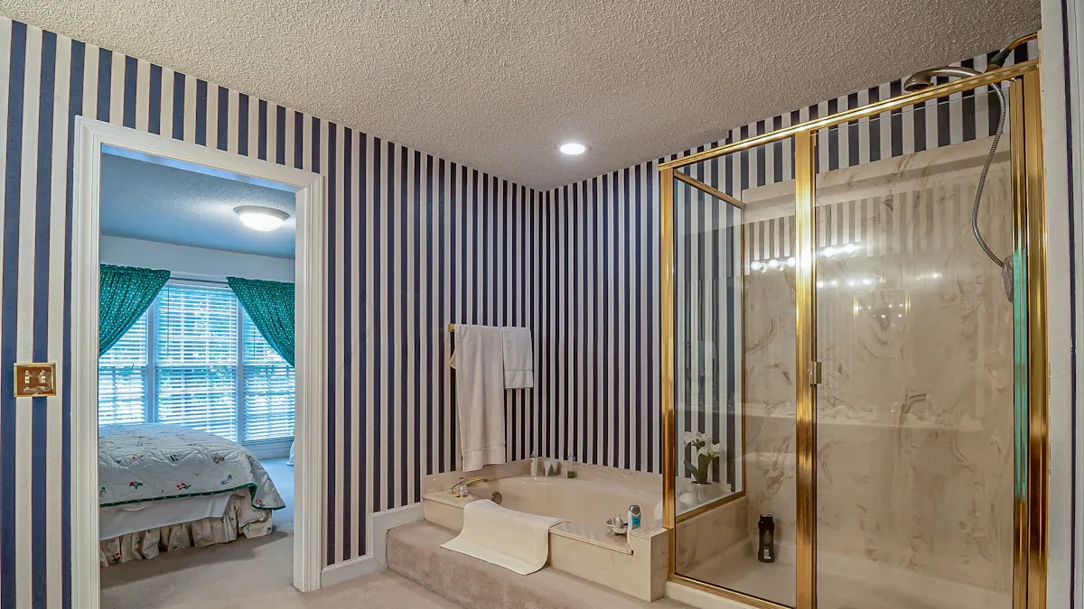 Design Possibilities with Water-Resistant LVT Flooring Bathroom Options