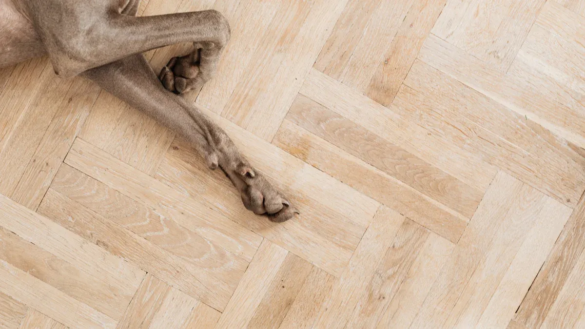 Maintenance and Durability in Flooring with Pets