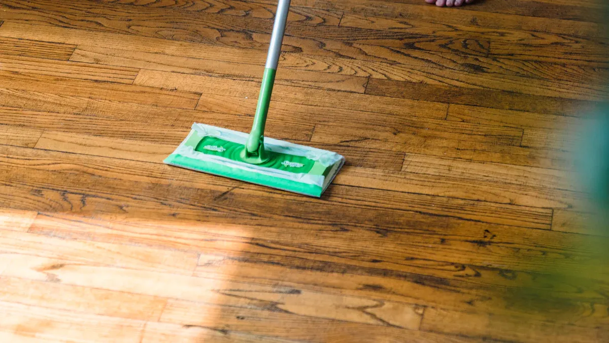 How to Make Your Vinyl Floors Shine with Natural Ingredients