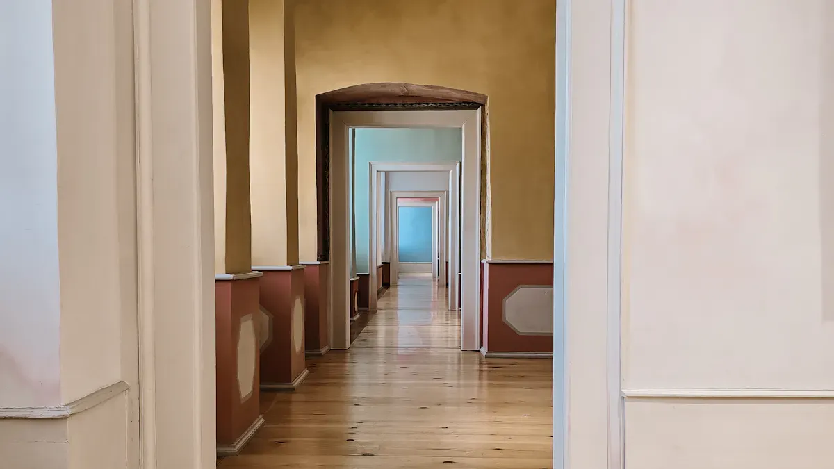 Seamless Room-to-Room Flow with Chevron vs Herringbone Flooring