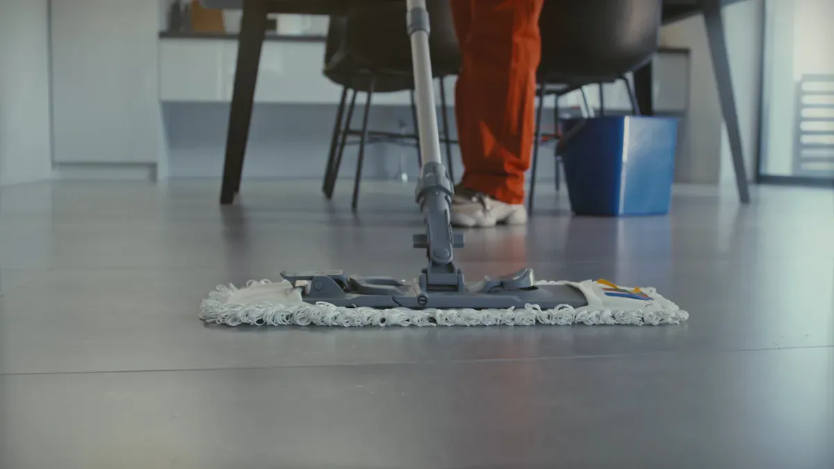 Dos for Cleaning Vinyl Floors After Cutting