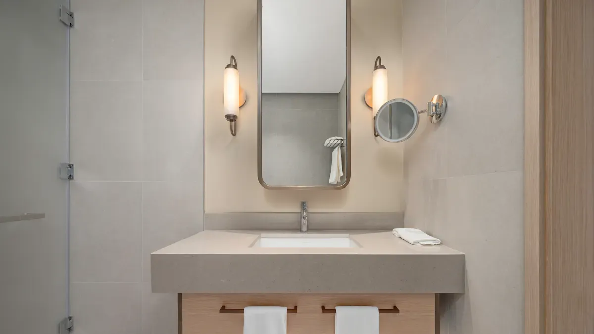 How Bathroom Furniture Causes Dents in Vinyl Flooring